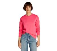 Tommy Jeans Tjw Reg S Flag Crew Dw0Dw19959, Felpa Pullover, Donna, Rosso (Amour), XS