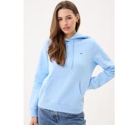 Tommy Jeans - Tjw Reg S Flag Hoodi DW0DW19958 Blu - Abbigliamento XS Blu