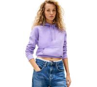 Tommy Jeans Tjw Reg S Flag Hoodie Dw0Dw19958, Felpa con Cappuccio, Donna, Viola (Ophelia Purple), M