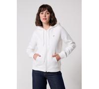 Tommy Jeans - TJW REG S FLAG ZIP T Bianco - Abbigliamento M Bianco