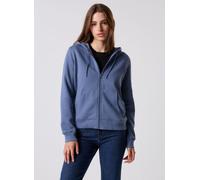 Tommy Jeans - TJW REG S FLAG ZIP T Blu - Abbigliamento S Blu