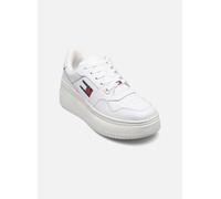 SCARPE TOMMY JEANS RETRO BASKET TG 39 COD EN0EN02506YBS - 9W [US 8.5 UK 6 CM 25] Bianco