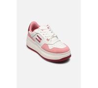 Tommy Jeans - TJW RETRO BASKET FLATFORM MIX Rosa - Sneakers 37 Rosa