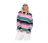 Tommy Hilfiger Relaxed Multi Stripe Pink Daisy/multi Stripe Taglia: M | Maglie a manica lunga Outlet | Donna | Rosa