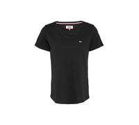 Tommy Jeans Tjw Slim C-Neck Tee Dw0Dw20459, Maglietta a Maniche Corte, Donna, Nero (Black), L