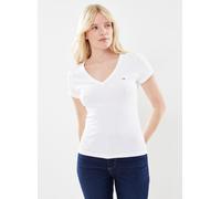 Tommy Jeans - Tjw Slim Essential Bianco - Abbigliamento L Bianco