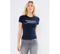 Tommy Jeans - Tjw Slim Essential L DW0DW19447 Blu - Abbigliamento M Blu