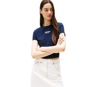 Tommy Hilfiger Tjw Slim Essential L Regular Fit T-shirt Dark Night Navy Taglia: M | T-shirt Outlet | Donna | Nero