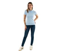 Tommy Jeans Tjw Slim Essential Polo SS Dw0Dw20160, Polo a Maniche Corte, Donna, Blu (Sweet Blue), M