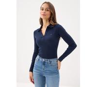 Tommy Jeans - Tjw Slim Essential R Blu - Abbigliamento XL Blu