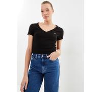 Tommy Jeans - Tjw Slim Essential R Nero - Abbigliamento S Nero