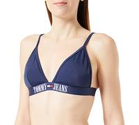 Top bikini Tommy Hilfiger Triangle blu marino donna - M