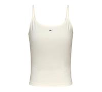 Tommy Jeans Top 'Essential' bianco, Taglia L