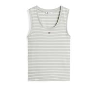 Tommy Jeans Top 'ESSENTIAL' navy / verde pastello / rosso / bianco Donna Tommy Jeans L navy / verde pastello / rosso / bianco
