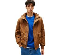 Tommy Jeans Bomber City Ready M con cappuccio Uomo Beige (Pecan Nut) S