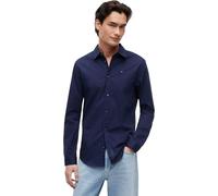 Tommy Jeans Original Stretch Slim Fit Long Sleeve Shirt Blu S Uomo