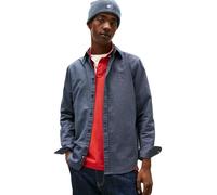 TOMMY JEANS Oxford Ext M - camicia maniche lunghe - uomo Blue M