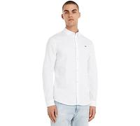 Tommy Jeans Camicia A Maniche Lunghe Slim Stretch Oxford