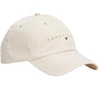 Tommy Jeans Uomo Cappellino Linear con Logo, Avorio (Newsprint), Taglia Unica