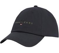 Tommy Jeans Tjm Linear Logo cap AM0AM12958 Coperchio, Black (Black), OS Uomo