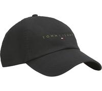 Tommy Jeans Tjm Linear Logo cap AM0AM12958 Coperchio, Black (Black), OS Uomo