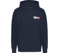 Tommy Jeans Uomo Felpa Entry Graphic con Cappuccio, Blu (Dark Night Navy), XS