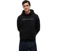 Tommy Jeans Uomo Felpa Linear Logo con Cappuccio