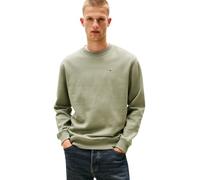 Tommy Jeans Uomo Felpa Regular Fit Flag Fleece Scollo Rotondo