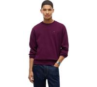 Tommy Jeans - Felpa Regular con Girocollo e Logo Flag - - Sweatshirts & Hoodies - Uomo - Marrone - M