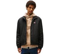 Tommy Jeans Uomo Giacca da Mezza Stagione Essential Padded con Colletto alla Coreana, Nero (Black), M