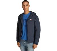 Tommy Jeans Uomo Giacca Poly Jacket Impermeabile, Blu (Dark Night Navy), XS