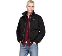 Tommy Jeans Uomo Giacca Trapuntata Essential Quilted Jacket con Zip, Nero (Black), M