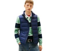 Tommy Jeans Gilet Lt Down Blu Uomo Taglia S
