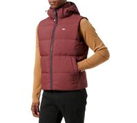 Tommy Jeans Uomo TJM ESSENTIAL DOWN VEST EXT DM0DM20465, Viola (Deep Rouge), M