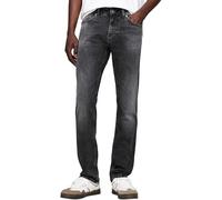 Tommy Jeans Uomo Jeans Scanton Slim Fit Elasticizzati, Nero (Denim Black), 28W/36L