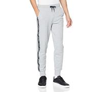 Tommy Jeans Uomo Pantaloni da Jogging Sweatpants Lunghi, Grigio (Grey Heather), L