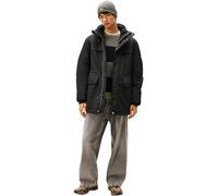 Tommy Jeans Uomo Parka City Ready con Cappuccio, Nero (Black), XS