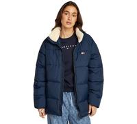 Tommy Jeans Uomo Piumino Caldo, Blu (Dark Night Navy), S