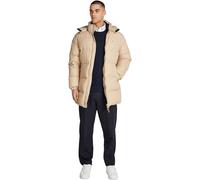 Tommy Jeans Uomo Piumino Essential Down Parka con Cappuccio, Beige (Gentle Gold), XL