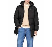 Tommy Jeans Uomo Piumino Essential Down Parka con Cappuccio, Nero (Black), S