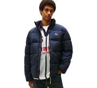 Tommy Jeans Uomo Piumino Vail con Colletto alla Coreana, Blu (Dark Night Navy), XS
