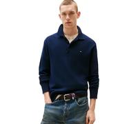 Tommy Jeans Uomo Pullover Slim Essential con Colletto a Polo, Blu (Dark Blue), XXL