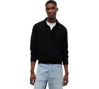 Tommy Jeans Tjm Slim Essential Polo Swtr Ext DM0DM20304 Pullover Maglione, Nero (Nero), XL