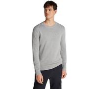 Tommy Jeans Uomo Pullover Slim Fit Crew Neck Sweater Pullover in Maglia, Grigio (Grey Htr), S
