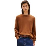 Tommy Jeans Uomo Pullover Sweater Slim Fit, Beige (Coastal Taupe), XL