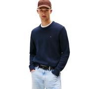 Tommy Jeans Uomo Pullover Sweater Slim Fit, Blu (Dark Night Navy), S