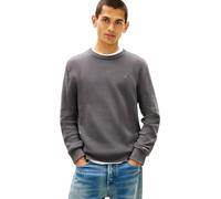 Tommy Hilfiger Maglione da uomo TJM Slim Ess Ext DM0DM21787 – Grigio (Nero Lavato) XL