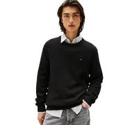 Tommy Jeans Uomo Pullover Sweater Slim Fit, Nero (Black), XS