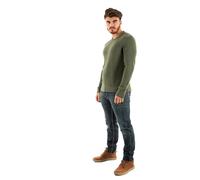 Tommy Jeans - Tjm Slim Ess Sweater DM0DM21787 Verde - Abbigliamento S Verde