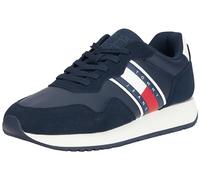 Tommy Jeans Uomo Sneakers da Runner Modern Scarpe Sportive, Blu (Dark Night Navy), 43